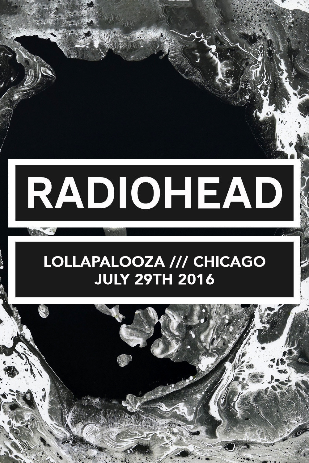 Radiohead: Lollapalooza Festival Chicago 2016