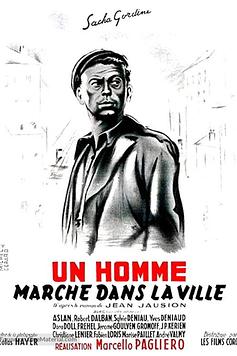 A Man Walks in the City